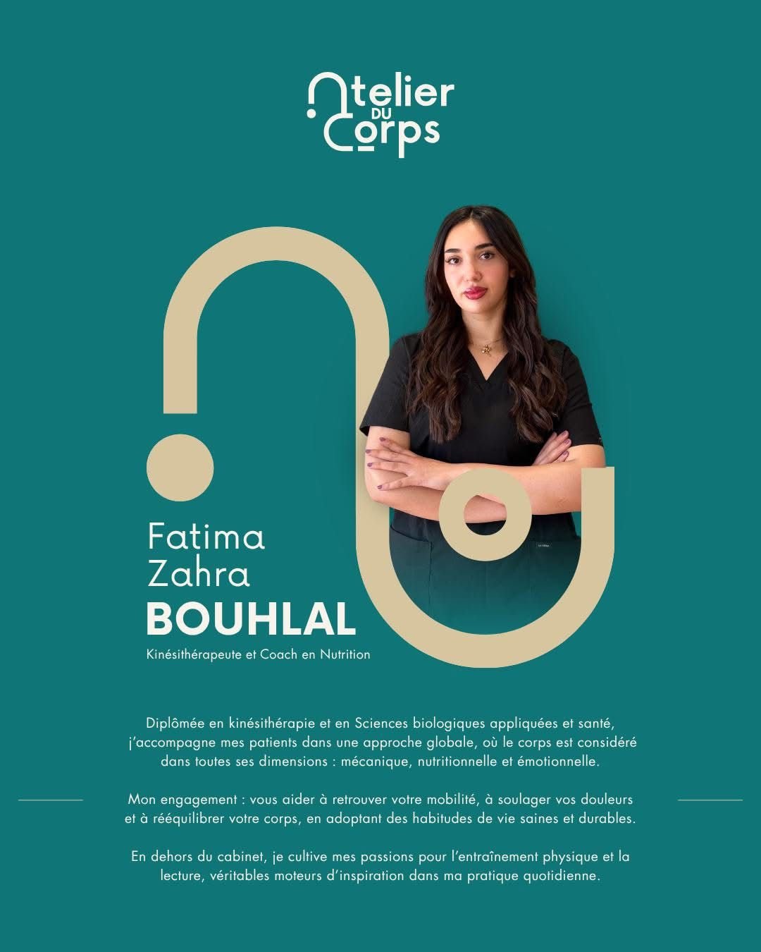 Fatima ZAHRAE - Biologiste et Coach en Nutrition